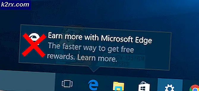 Hoe Try Edge en andere Microsoft Edge-meldingen uit te schakelen