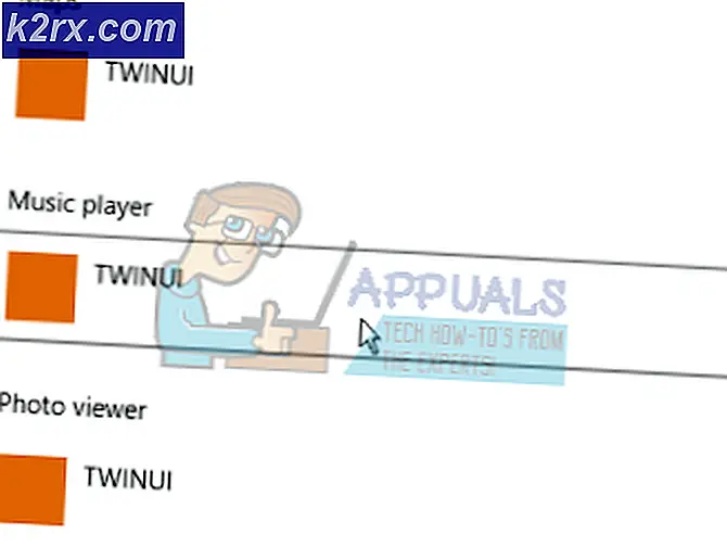 Khắc phục: Ứng dụng được cài đặt lại thành TWINUI