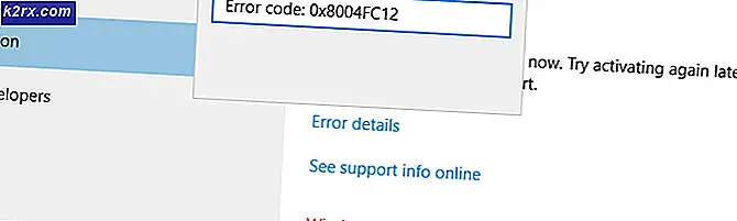 Oplossing: Windows Activation error 0x8004FC12