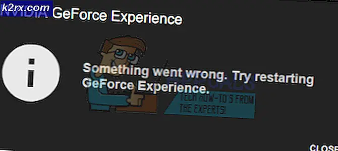 Fix: Geforce Experience Inte Öppning