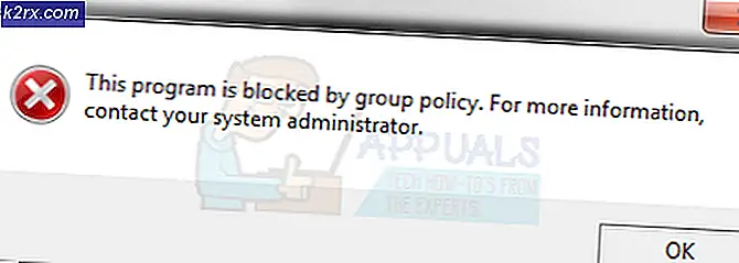 Fix: Det här programmet är blockerat av grupppolicy