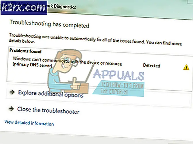 การแก้ไข: Windows ไม่สามารถสื่อสารกับอุปกรณ์หรือทรัพยากร (เซิร์ฟเวอร์ DNS หลัก)