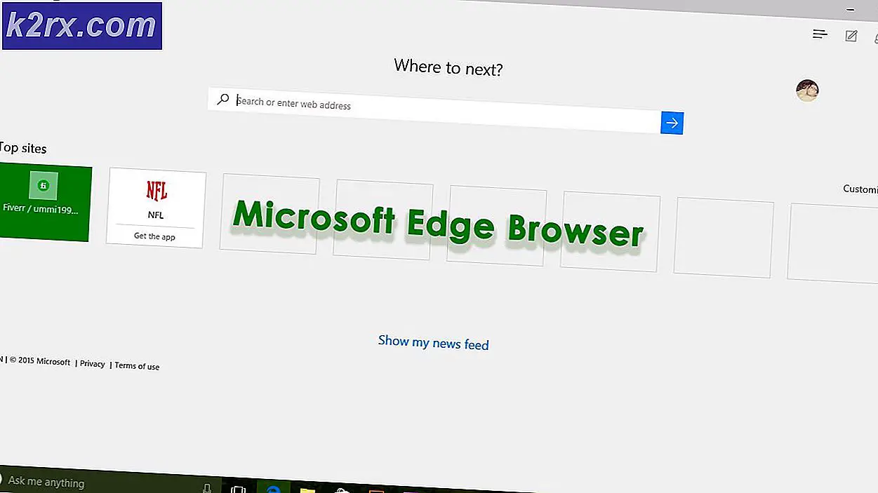 แก้ไข: รีเซ็ต Microsoft Edge ใน Windows 10
