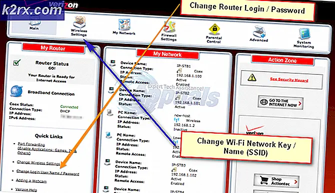 So ändern Sie das Verizon FIOS Router Admin-Passwort