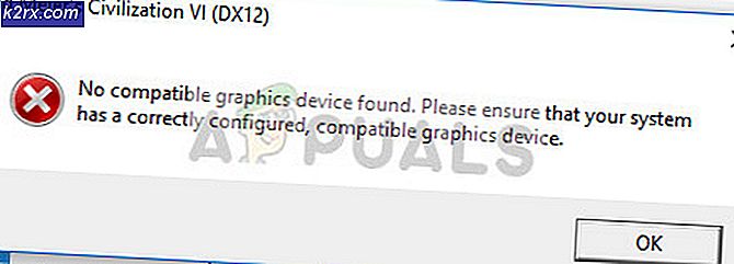 Fix: Civ 6 Geen compatibel grafisch apparaat gevonden