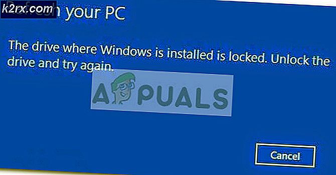 Düzeltme: Windows'un yüklü olduğu sürücü kilitli Windows 10