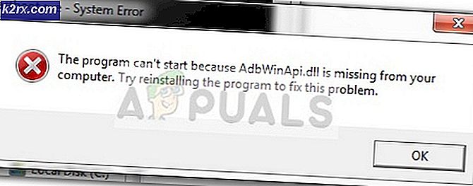 Oplossing: AdbWinApi.dll ontbreekt