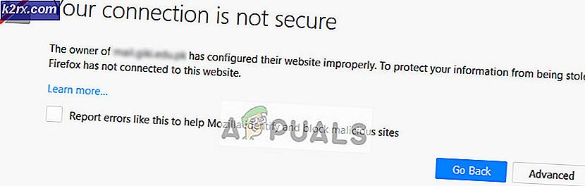 Fix: Din anslutning är inte säker Firefox