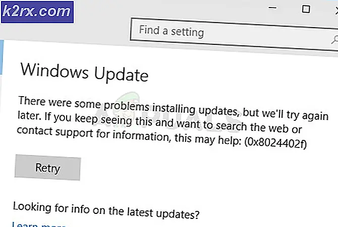 Oplossing: Windows Update Error 0x8024402f
