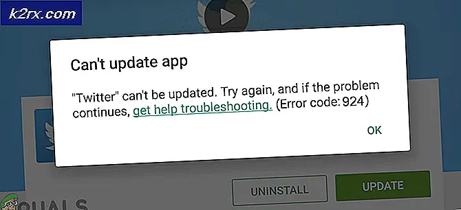 Hoe Google Play Store-foutcode 924 te repareren