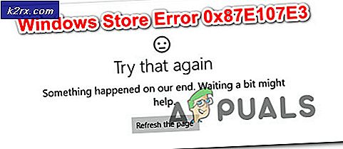 Hoe Store Error 0x87E107E3 op Windows 10 te repareren