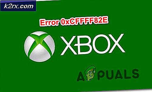 Sådan rettes fejl 0xCFFFF82E på Xbox One og Windows 10
