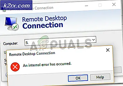 Fix: Remotedesktopverbindung ‚Interner Fehler ist aufgetreten‘