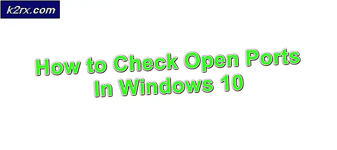 Hoe open poorten in Windows 10 te controleren?