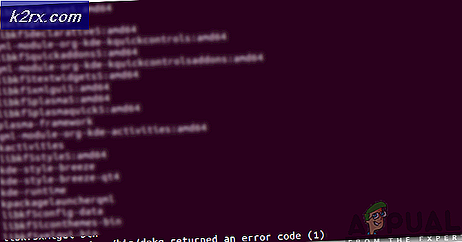 Hoe te repareren 'Subproces /usr/bin/dpkg heeft een foutcode geretourneerd (1)' Fout tijdens het verwijderen van Google Chrome op Ubuntu?