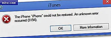 Hvordan fikse iTunes feilkode 3194?