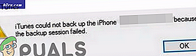Fix: iPhone Backup Session mislykkedes