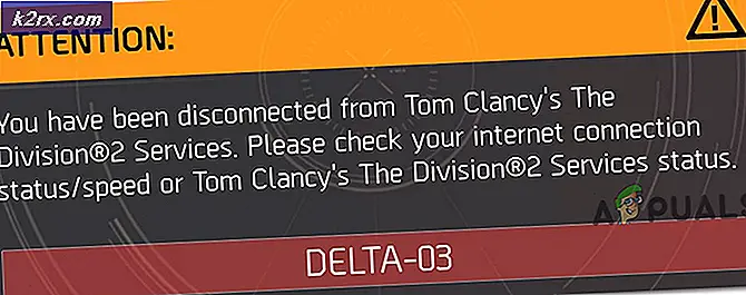 Sådan rettes Division 2 Delta 3 fejlkode