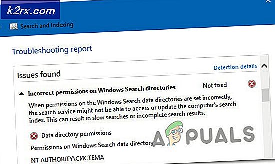 Cara Memperbaiki Masalah 'Izin yang salah pada direktori Windows Search'