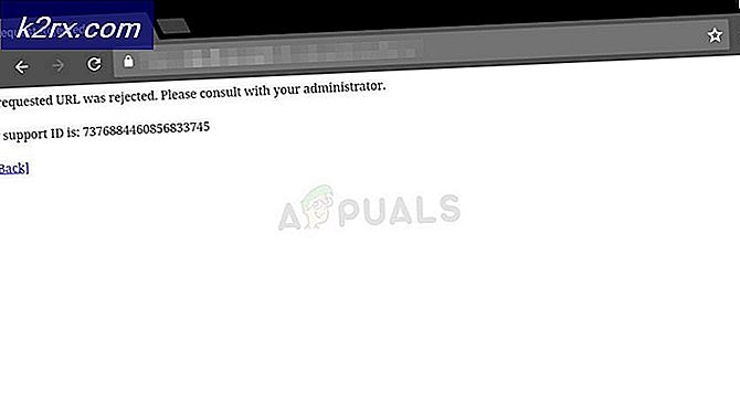 Sådan løses 'Den anmodede URL blev afvist. Kontakt din administratorfejl i Windows?