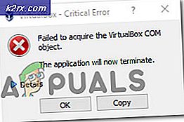 Sådan løses fejlen 'Mislykkedes at erhverve VirtualBox COM-objektet'