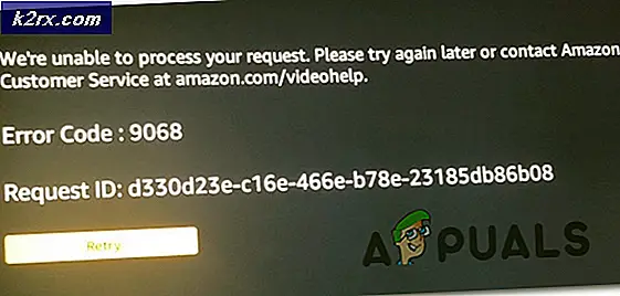 Cara Memperbaiki Kode Kesalahan Amazon Prime 9068