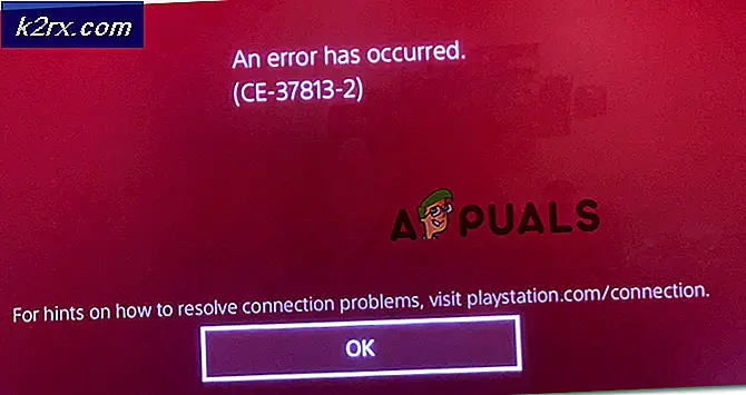 Sådan ordnes PS4 fejl CE-37813-2