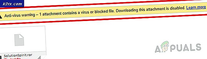 Antiviruswaarschuwing - Bijlagen downloaden uitgeschakeld in Gmail
