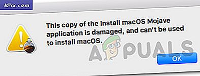 Applikationen er beskadiget og kan ikke bruges til at installere macOS