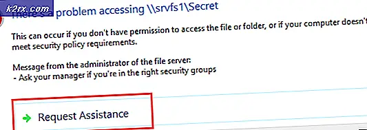 Sådan tilpasses meddelelse om afvist adgang på Windows 10?