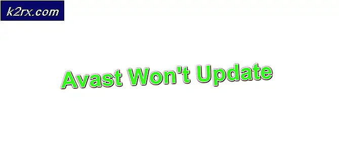 Sådan løses 'Avast opdateres ikke'?