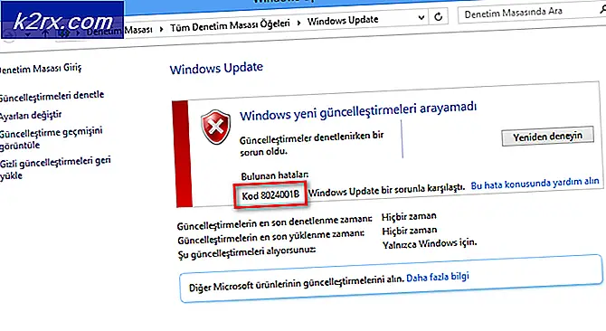 Bagaimana cara Memperbaiki Kesalahan Pembaruan Windows 8024001B?