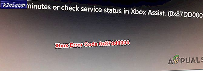 Sådan løses Xbox-fejlkode 0x87dd0004?