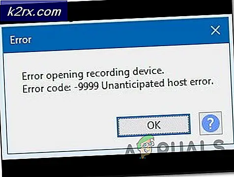 Bagaimana Memperbaiki Kode Kesalahan Audacity 9999 'Kesalahan Host Tak Terduga'?