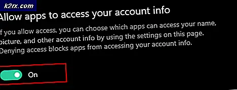 Hvordan kan jeg forhindre, at apps får kontooplysninger på Windows 10?