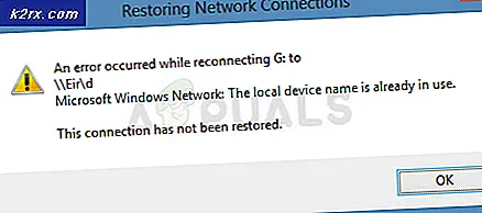 Sådan løses fejlen 'Det lokale enhedsnavn er allerede i brug' i Windows