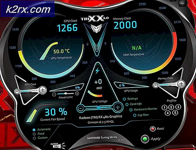 SAPPHIRE TriXX 7.5.0 gebruiken om uw SAPPHIRE GPU's te overklokken en ventilatorsnelheid en gezondheid te optimaliseren