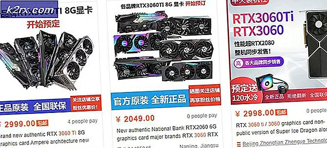 Kinesiske selgere avslører RTX 3060 Ti i oppføringer for rundt 300 $ til 400 $ før lansering