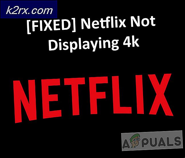 Netflix viser ikke videoer i 4K
