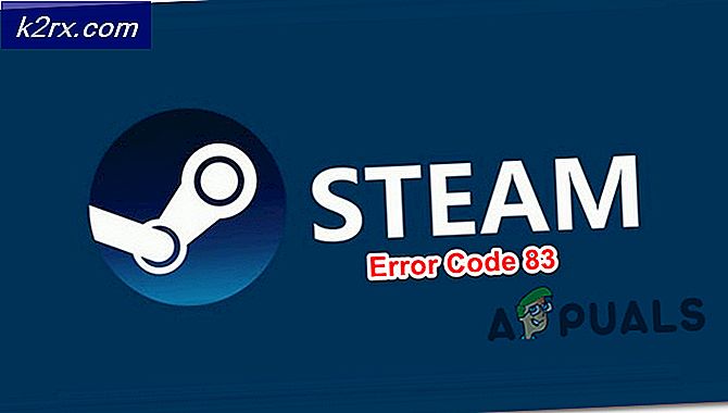 Sådan løses 'Fejlkode 83' i Steam