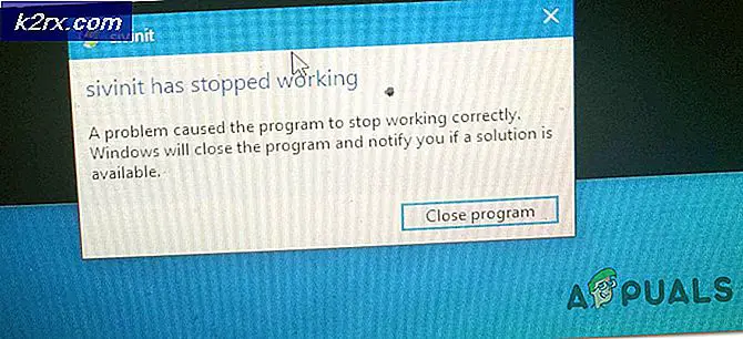 Hoe de ‘Sivinit is gestopt met werken’ -fout op Windows te repareren