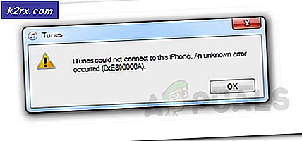 Problemen met iTunes oplossen Kan geen verbinding maken 'Onbekende fout 0XE80000A'