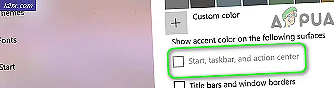 Kan ikke ændre proceslinjefarve i Windows 10