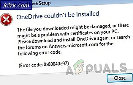 Wie behebe ich den OneDrive-Installationsfehlercode 0x80040c97 unter Windows 10?