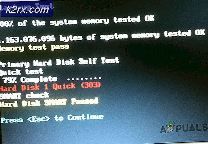 Sådan rettes harddisk 1 hurtig fejl (303) på Windows