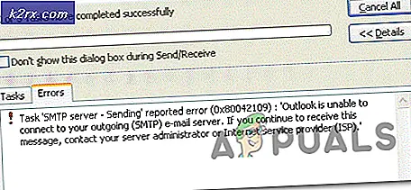 Fix Outlook-fout 0x80042109