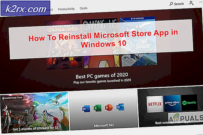 Sådan geninstalleres en Microsoft Store-app i Windows 10
