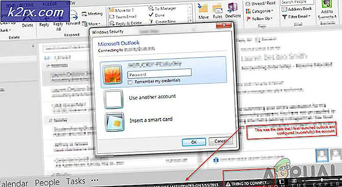 Sådan løses Outlook, der ikke opretter forbindelse til din e-mail-server