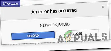 Løs Google Chrome Nettmarked NETWORK_FAILED
