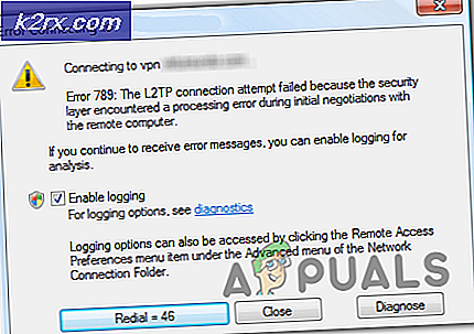 VPN-fout 789 op Windows 7/10